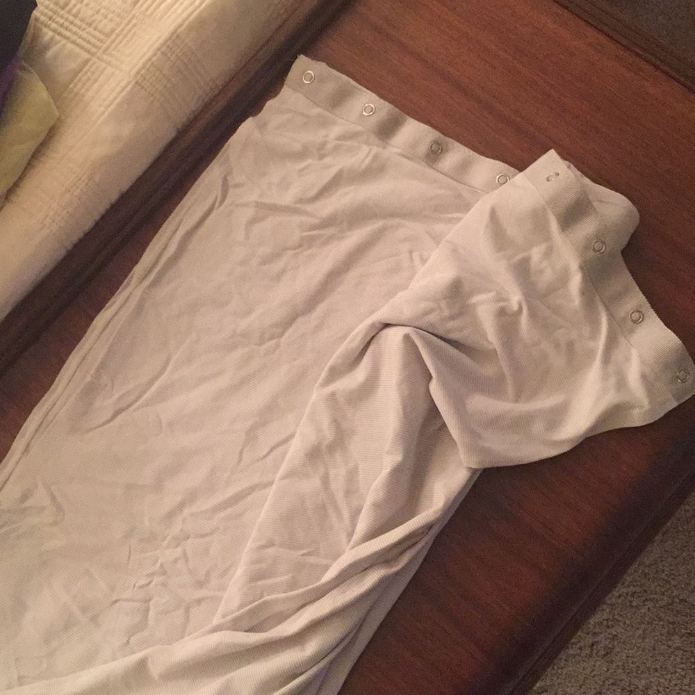 Lululemon light gray vinyasa scarf